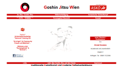 Desktop Screenshot of goshin-jitsu-wien.at